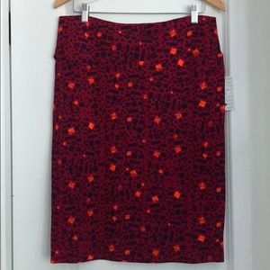 ⭐️NWT LuLaRoe cassie skirt size large